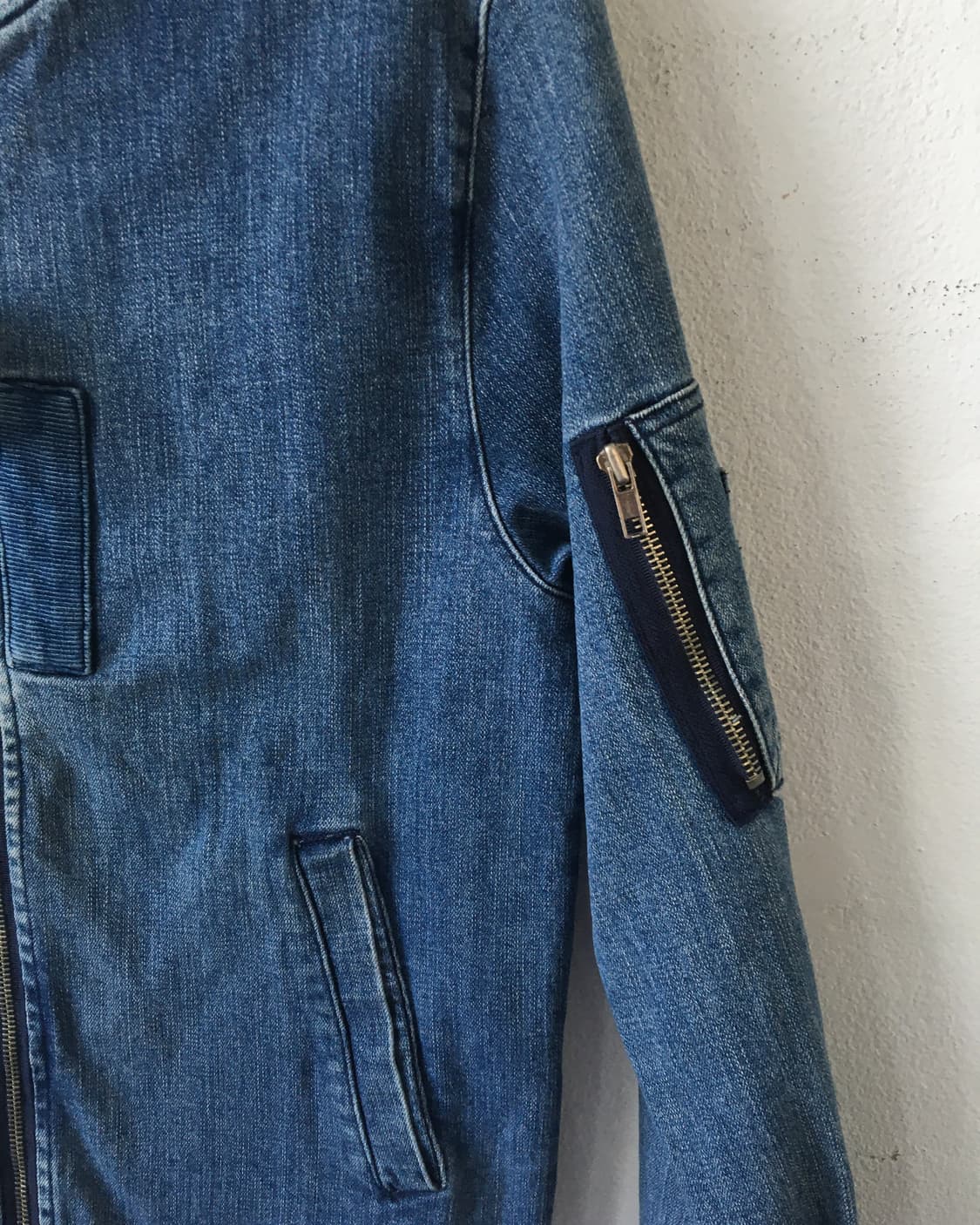 Denim bomber jacket 상품이미지4