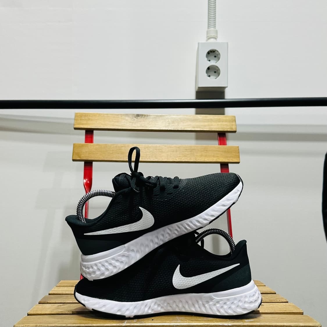 230) 나이키 운동화 여성 여자 신발 레볼루션 블랙 상품이미지7