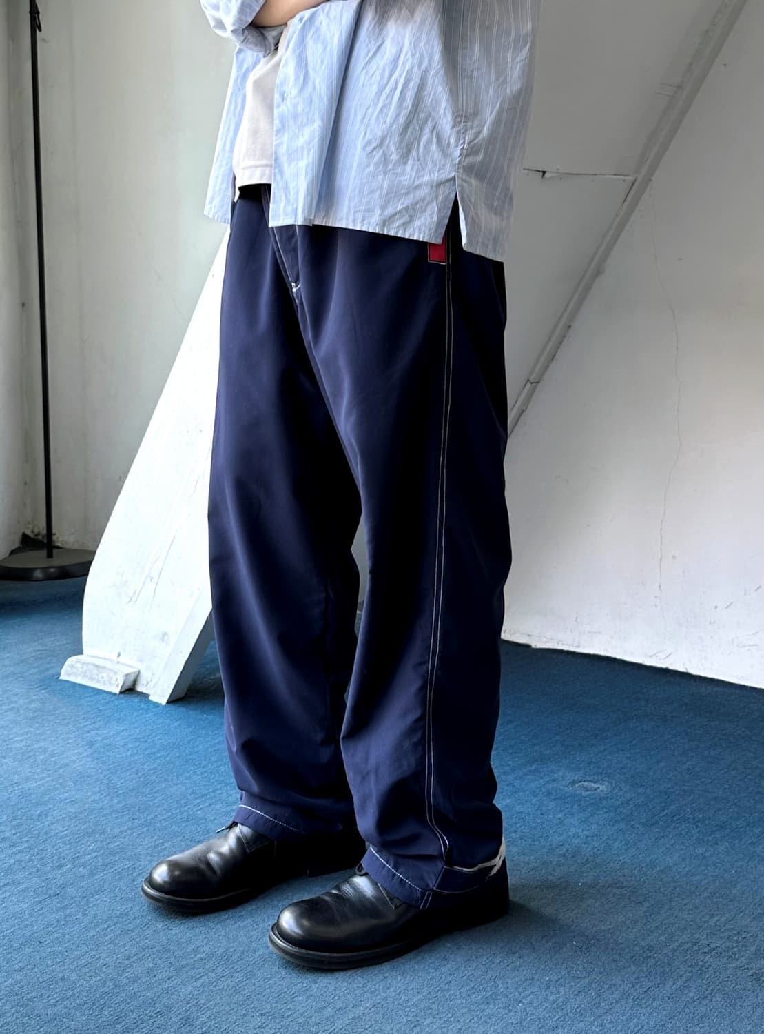 High count poly utility wide easy pants 상품이미지3