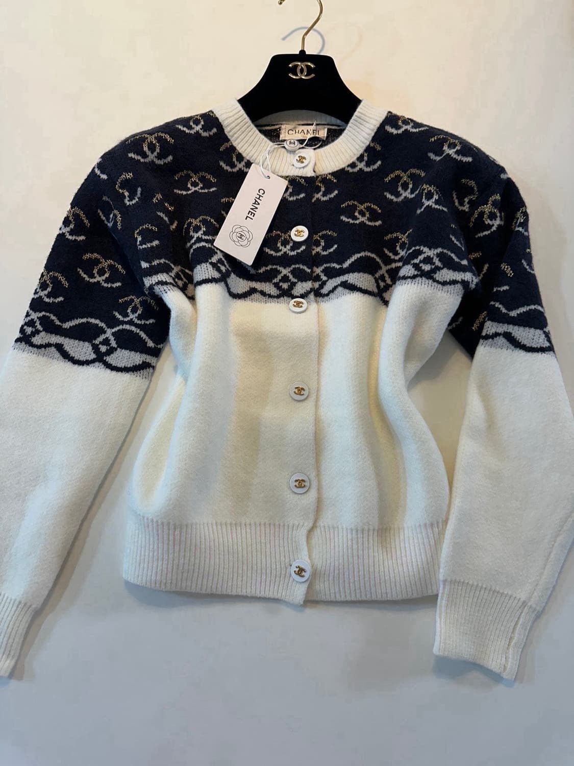 (새상품)샤넬가디건 상품이미지6