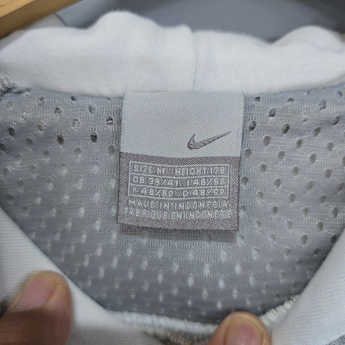 나이키(NIKE) 빅로고 기모 후드티 L 상품이미지3