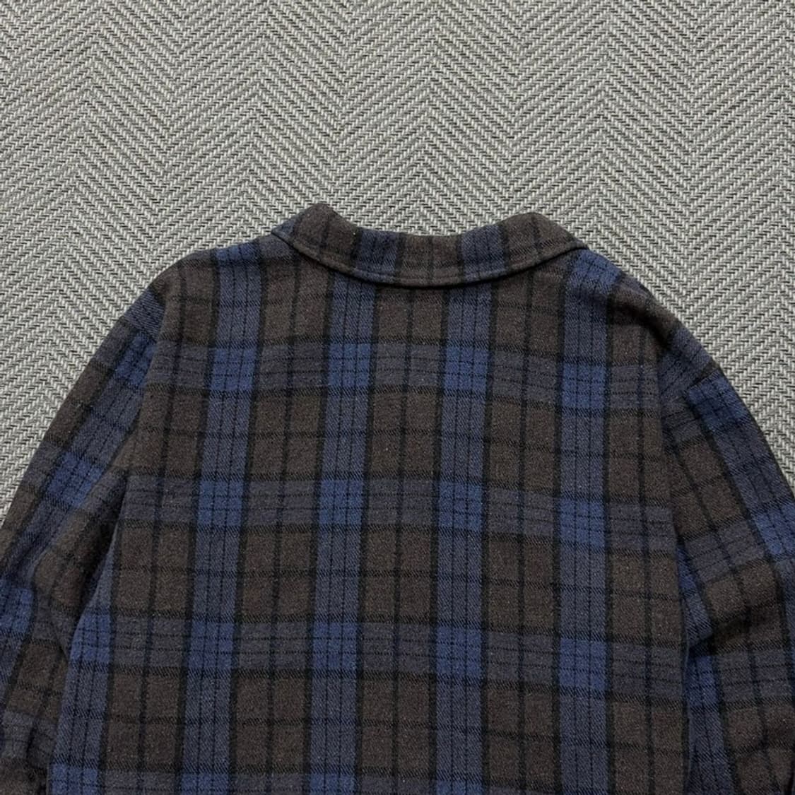 Heather 크롭체크셔츠 v1932 상품이미지4