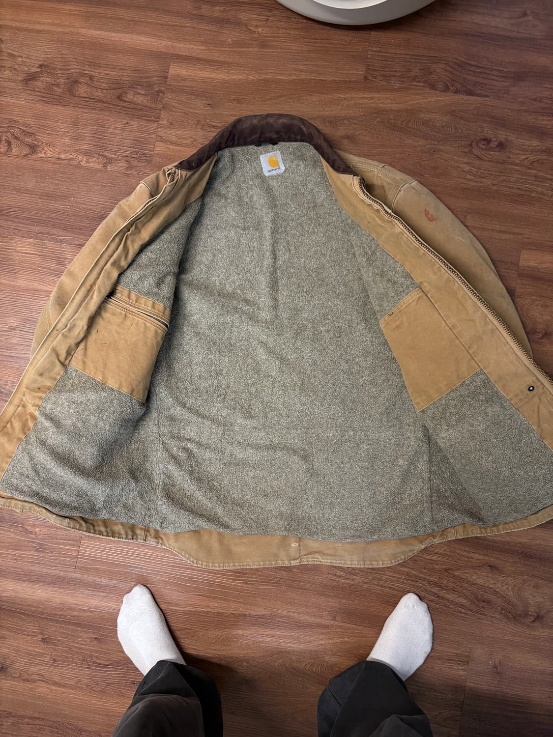 90s og칼하트 빈티지 워크 자켓 상품이미지2