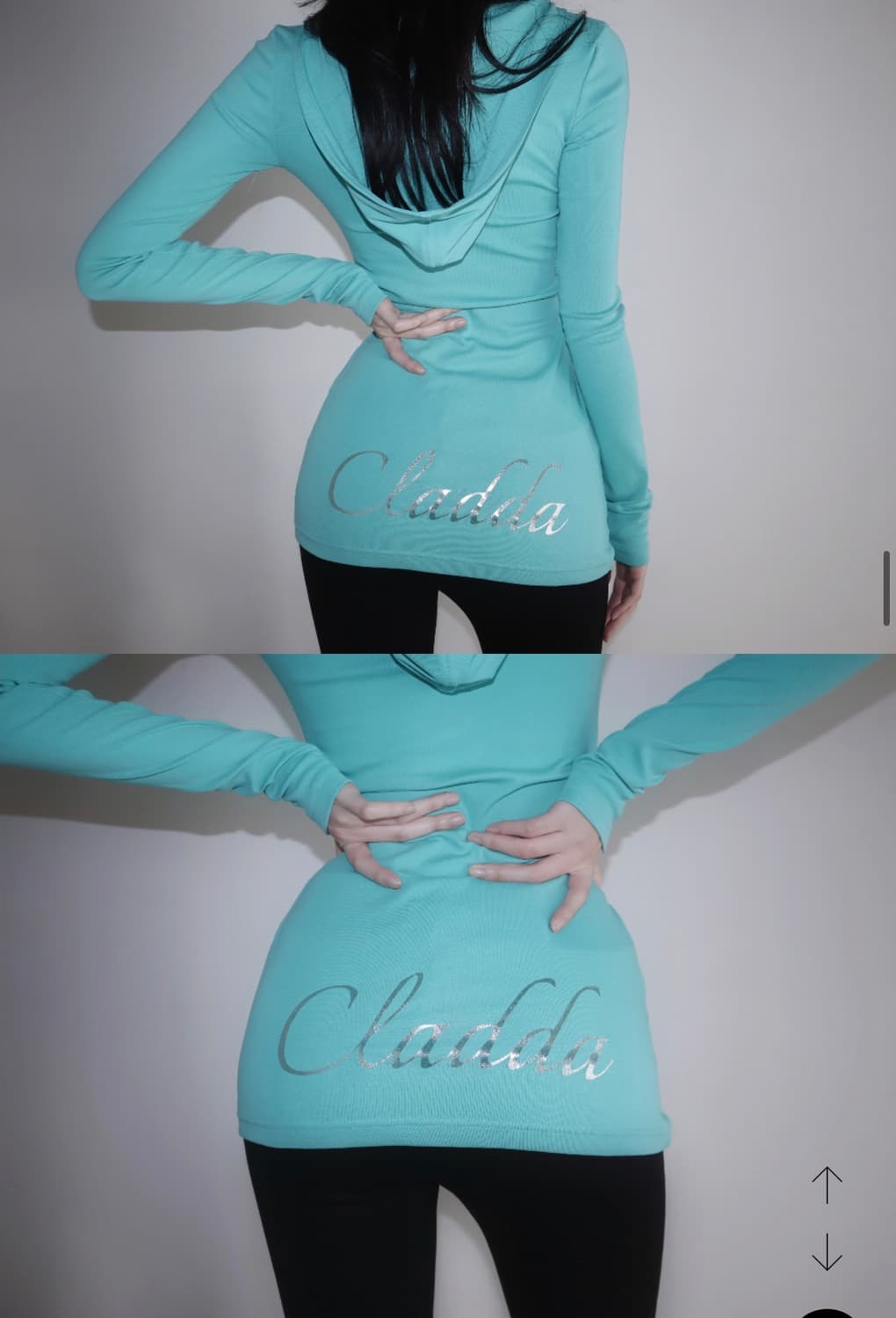 Cladda 클라따 컨투어후드 아쿠아 상품이미지2