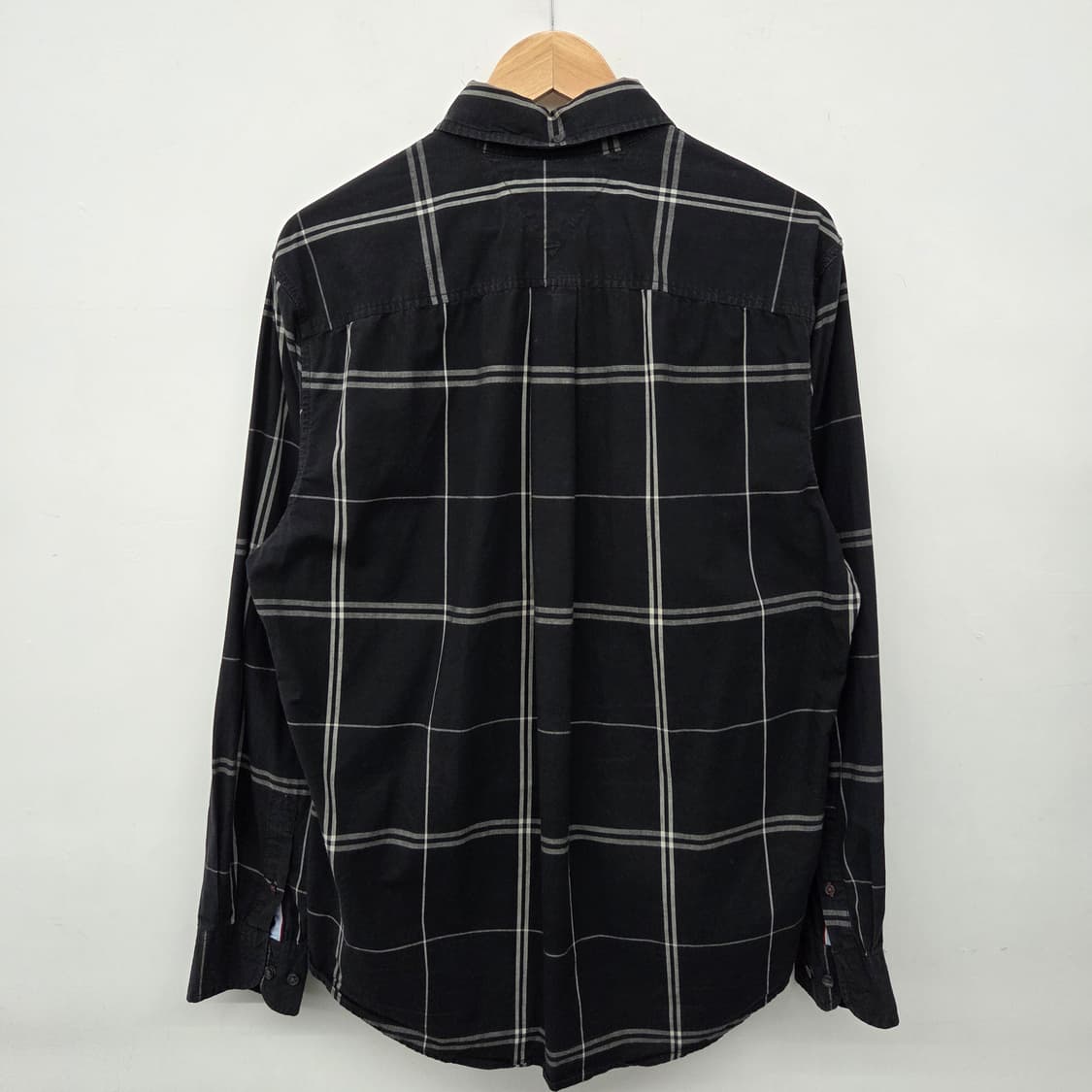 타미힐피거 블랙 체크 셔츠 남방 남L 상품이미지8