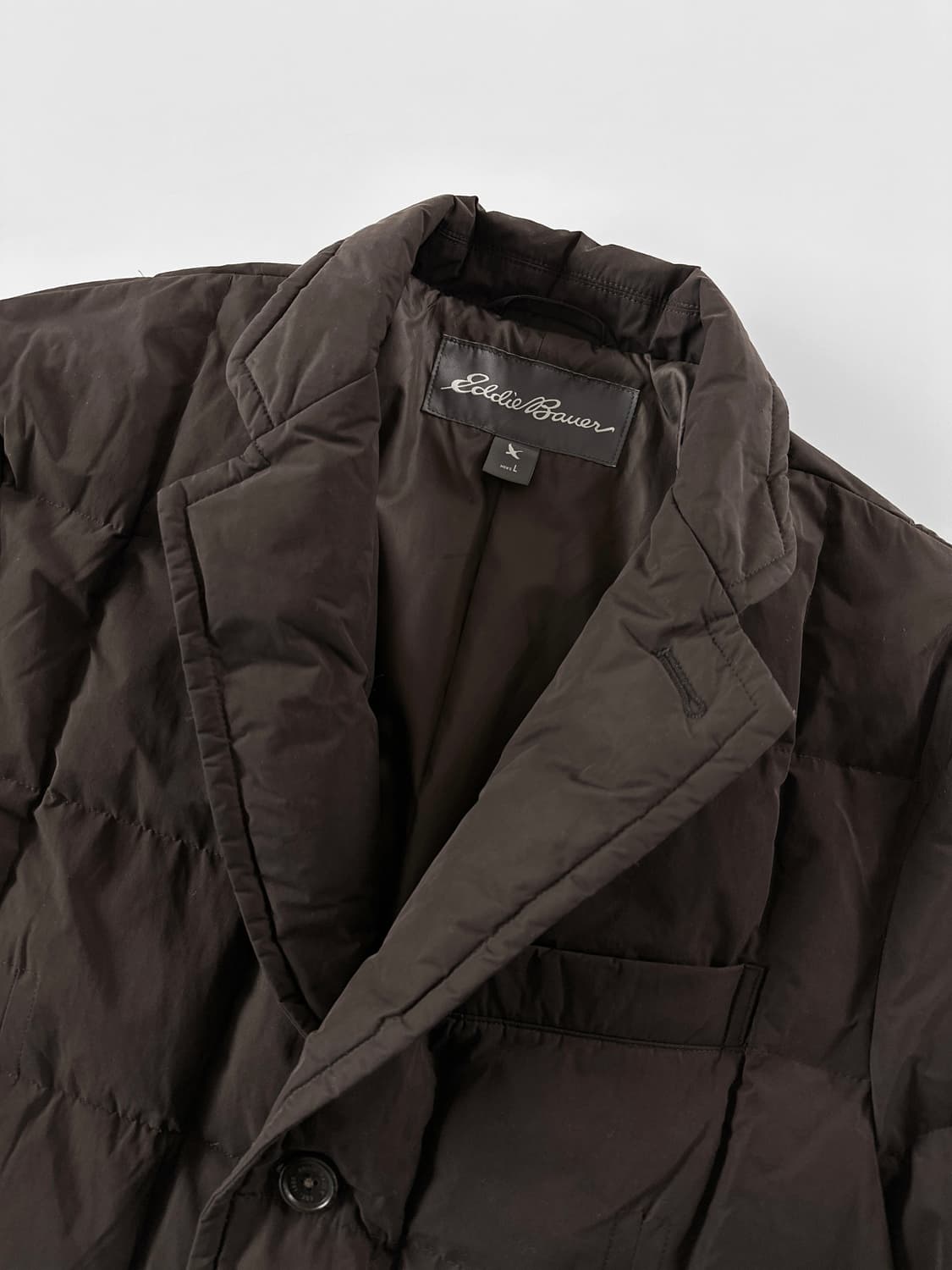 에디바우어 EB650 프리미엄 다운 퀼티드 카 코트 상품이미지4