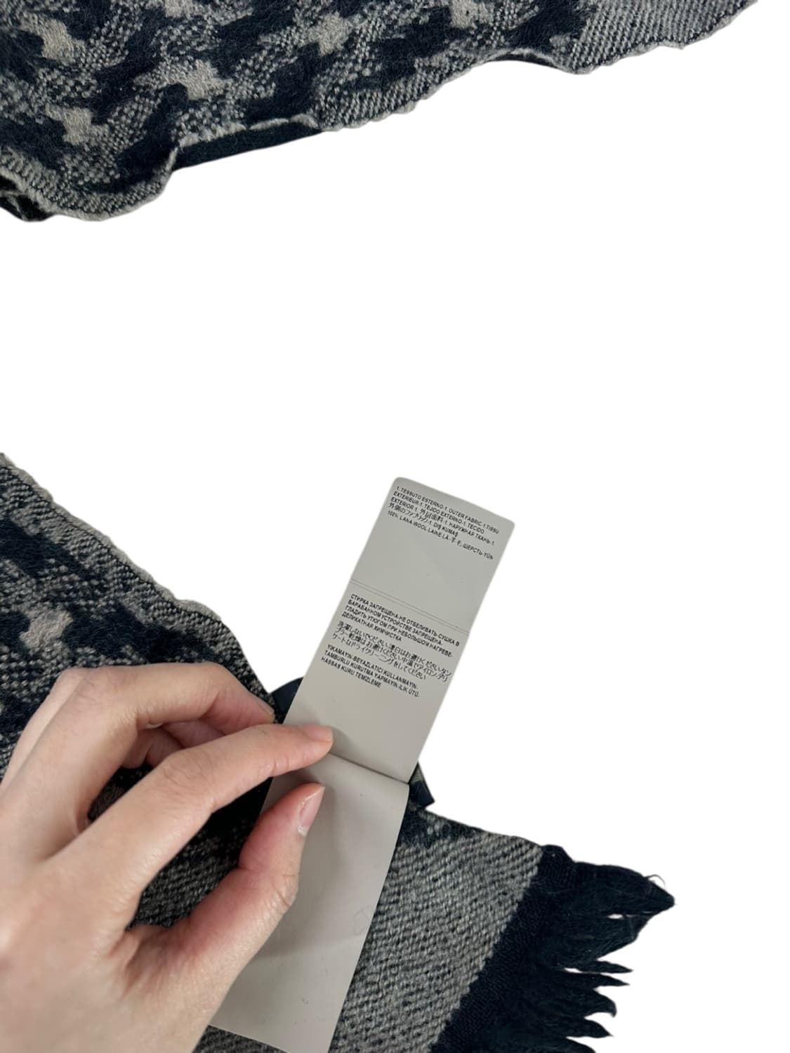 베르사체 머플러 (블랙&베이지) 상품이미지9