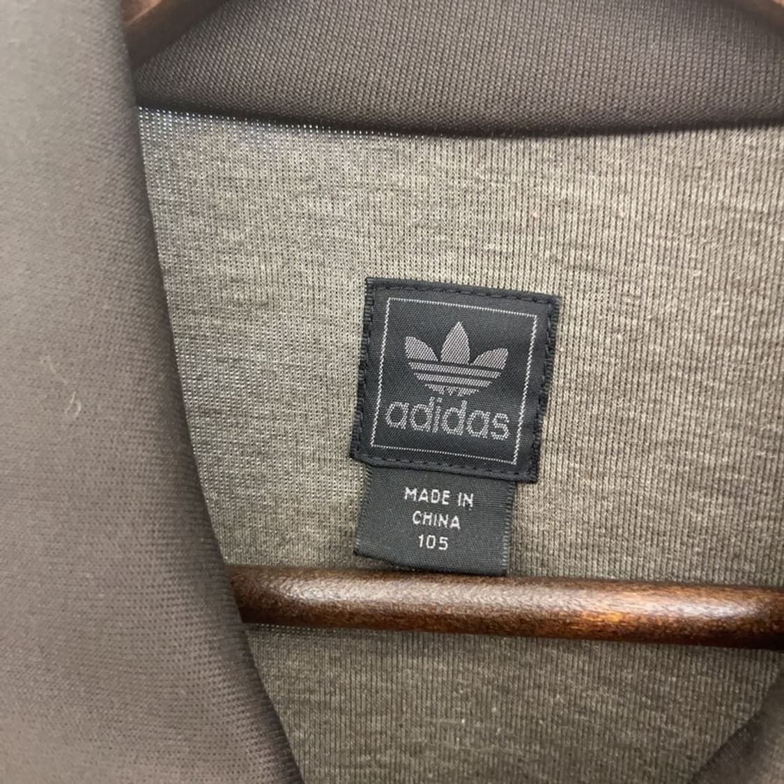 아디다스 레트로 Y2K 희귀 초코오렌지 져지 집업 105 C09049 상품이미지5