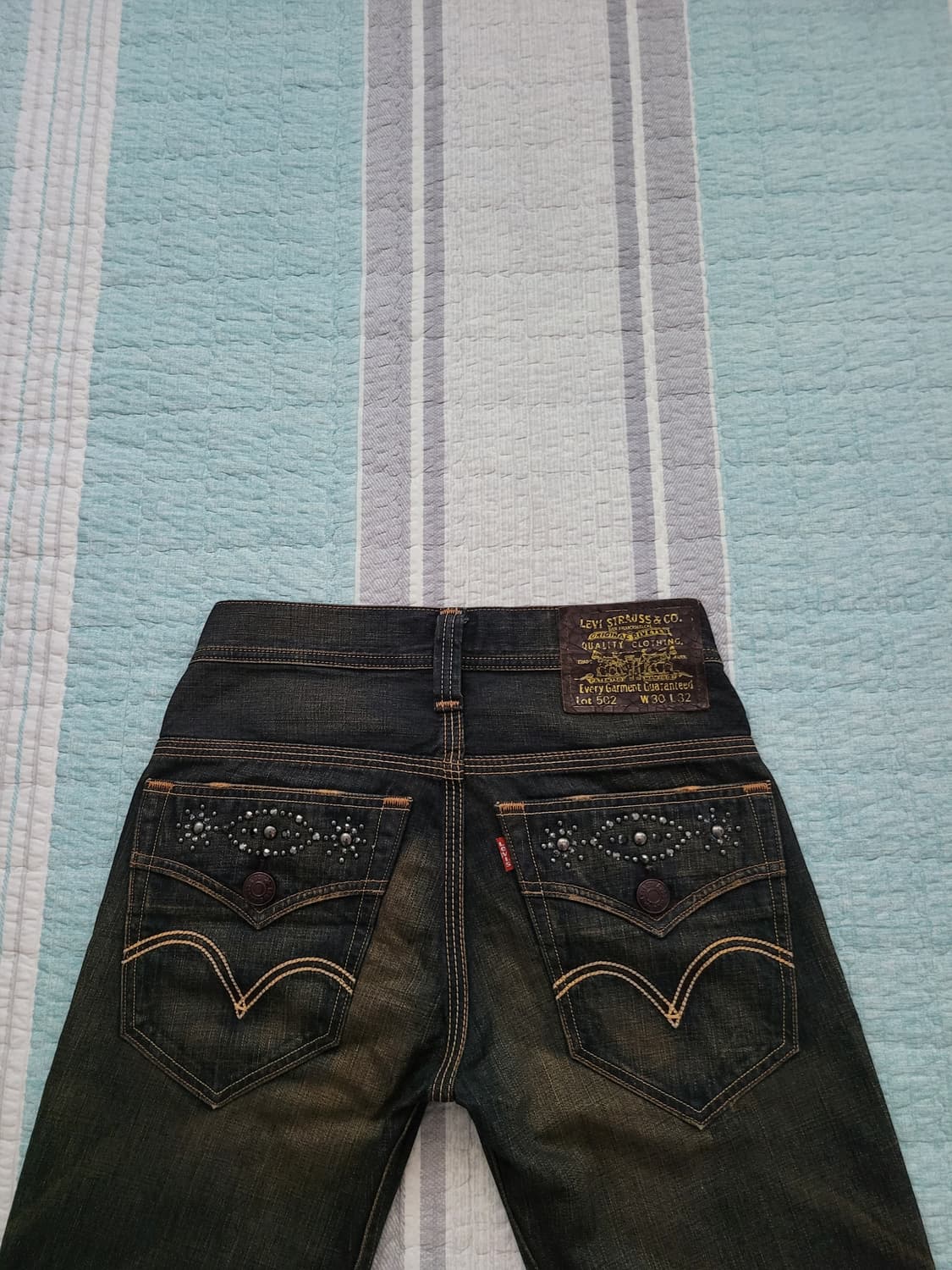 리바이스 재팬 LX 502 럭셔리클래식 빈티지녹워싱진 30사이즈 상품이미지8