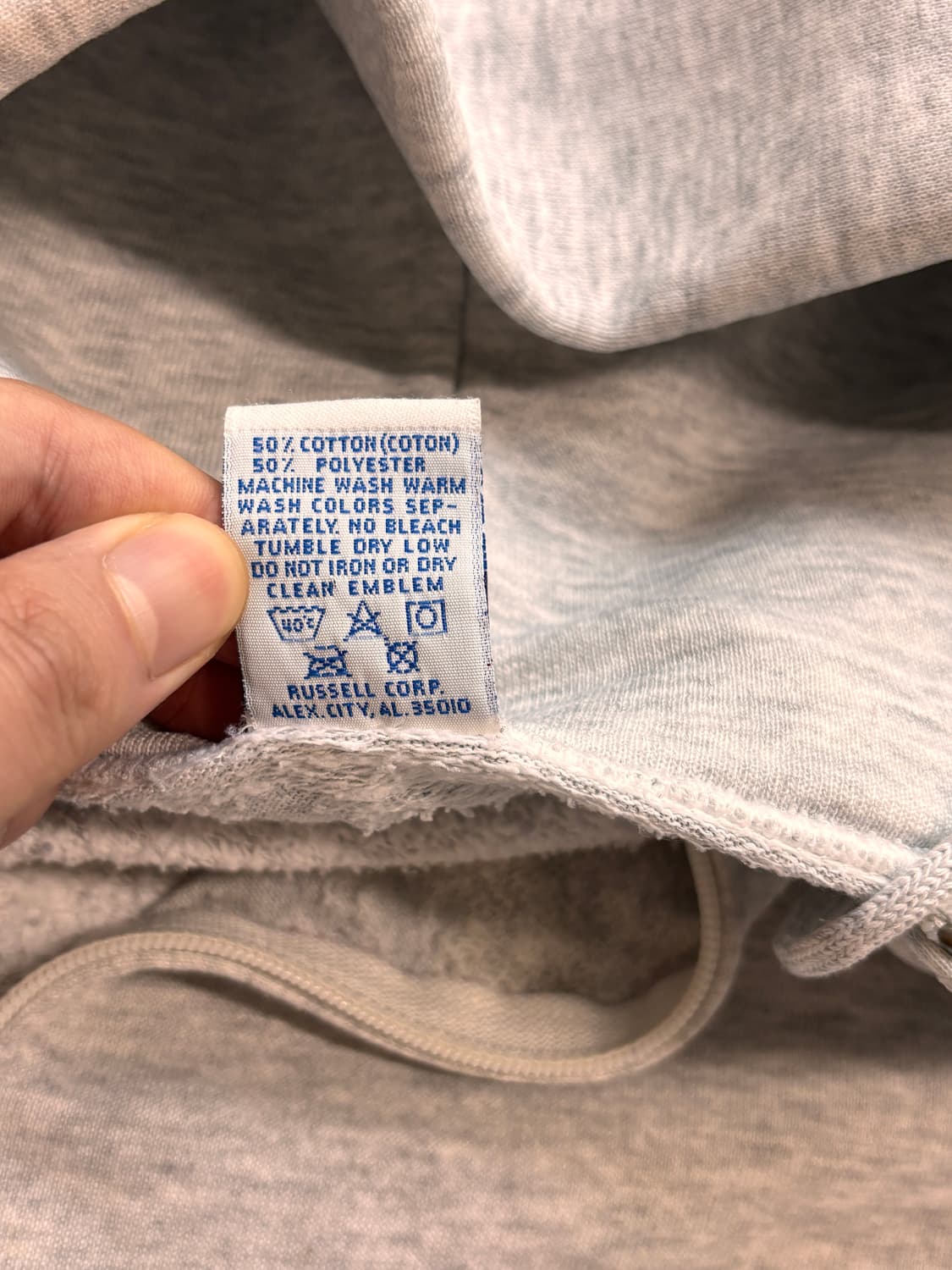 90s Made in USA 빈티지 러셀 후드 집업 XXL 상품이미지5