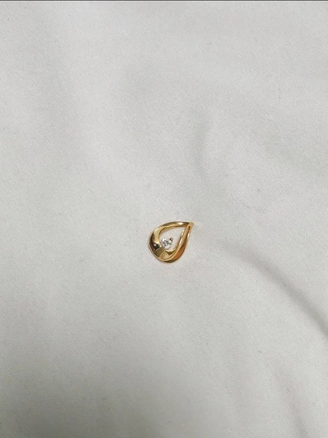 골든듀 모닝듀 1C 1.1부 다이아 펜던트 로즈골드 (체인X, 18K) 상품이미지2