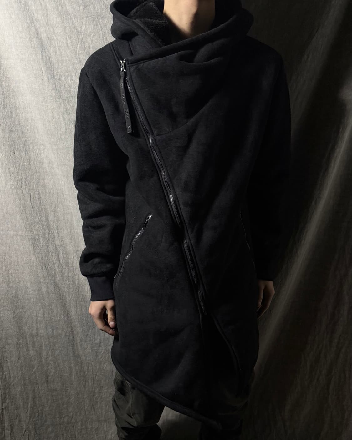 XFRM Asymmetric Long Hood Zip-Up   상품이미지2