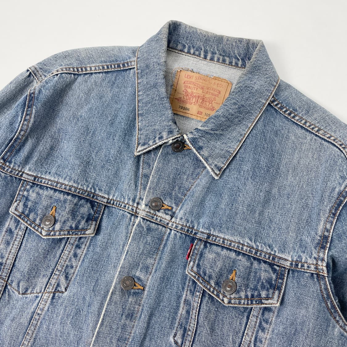리바이스 70506 데님 청자켓 데님자켓 105 상품이미지3