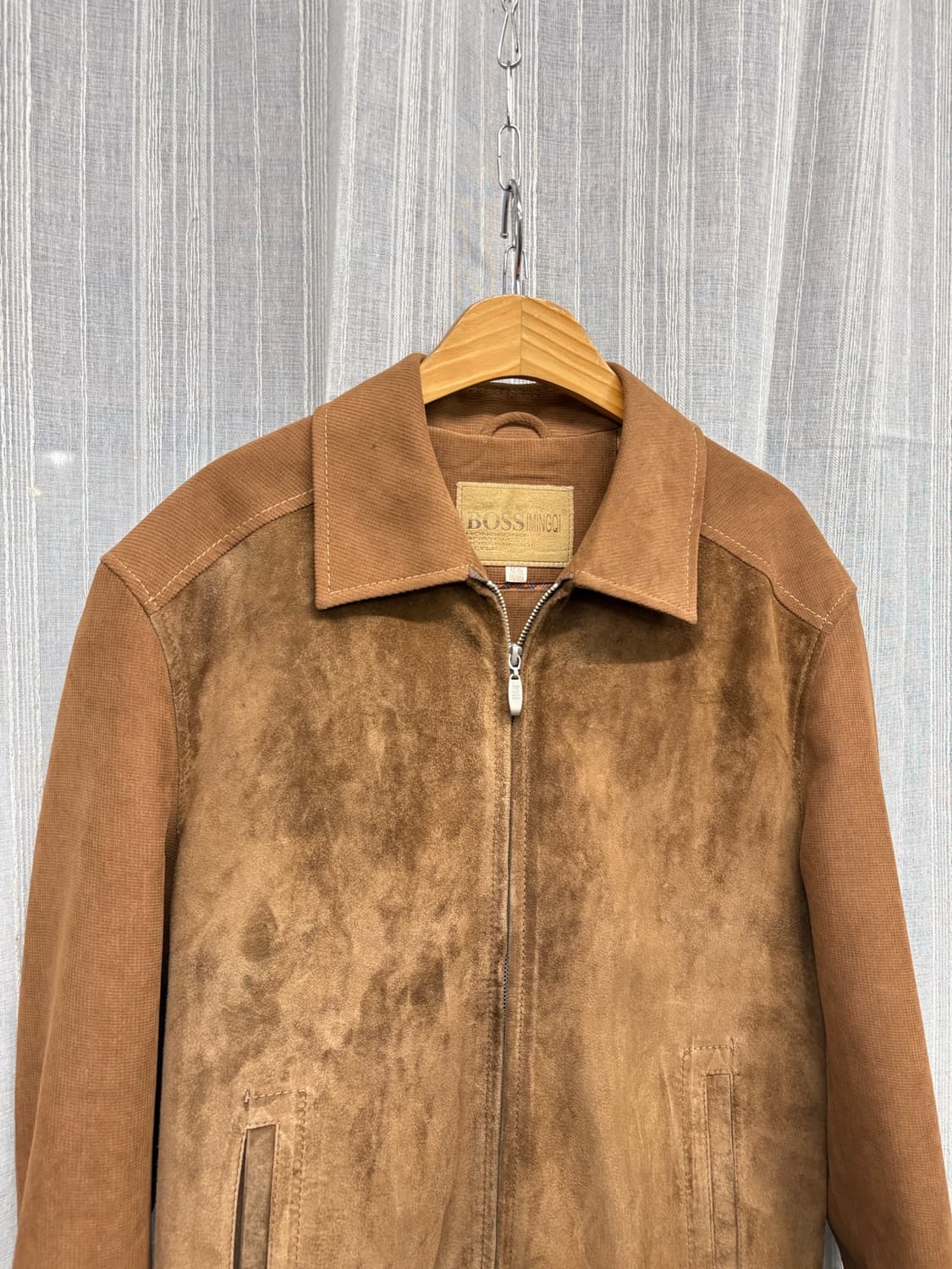 BOSS 브라운 스웨이드 자켓 상품이미지5