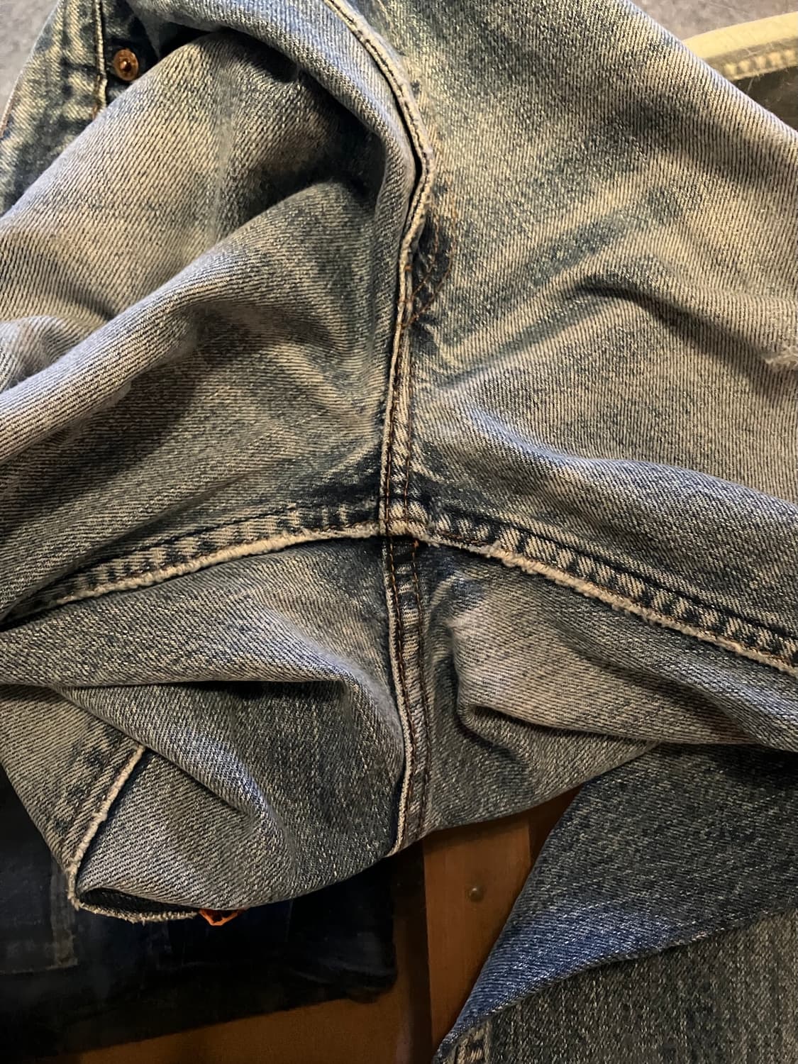 80s USA 빈티지 리바이스 517 부츠컷 데님 팬츠 상품이미지8