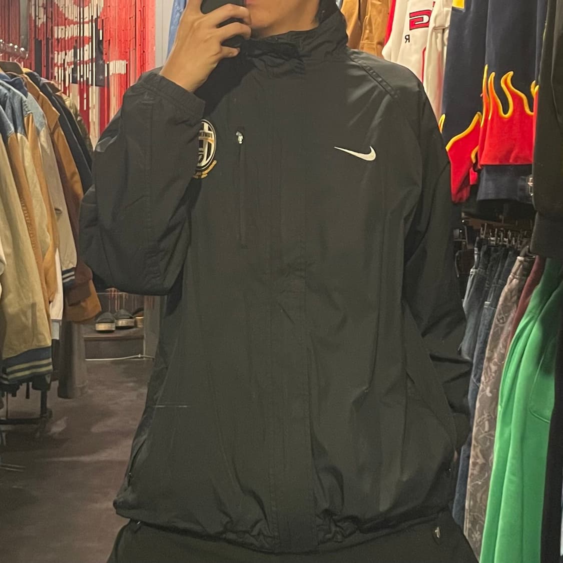 [IM] nike 유벤투스 블랙 바막(후드O) 상품이미지3