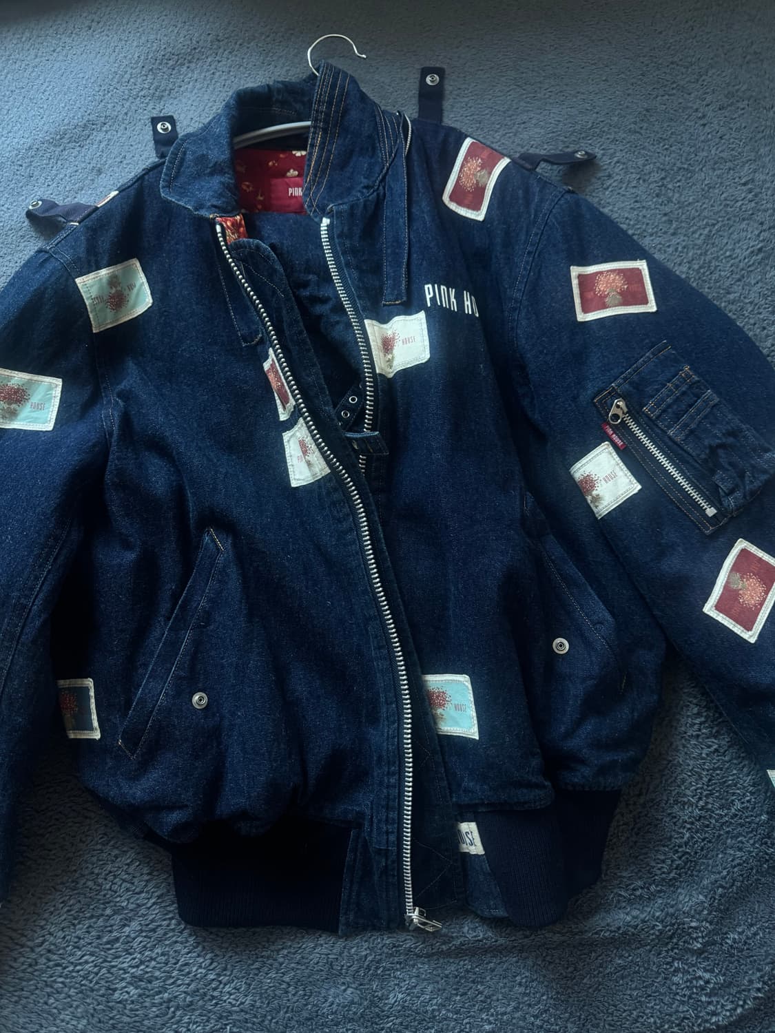 핑크하우스 봄버자켓 상품이미지4