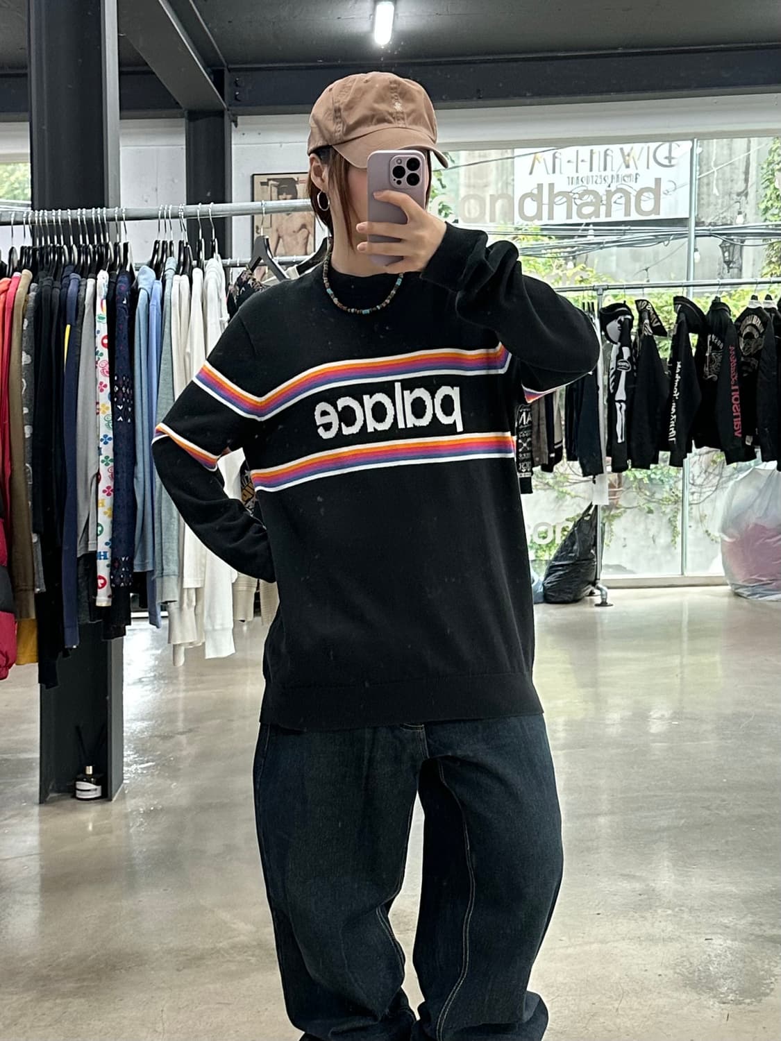 팔라스 17SS 멀티 스트라이프 스웨터 상품이미지2