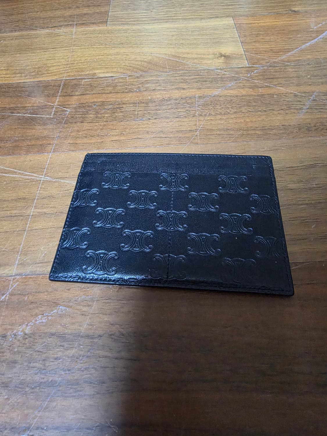 셀린느 카드지갑 블랙 상품이미지3