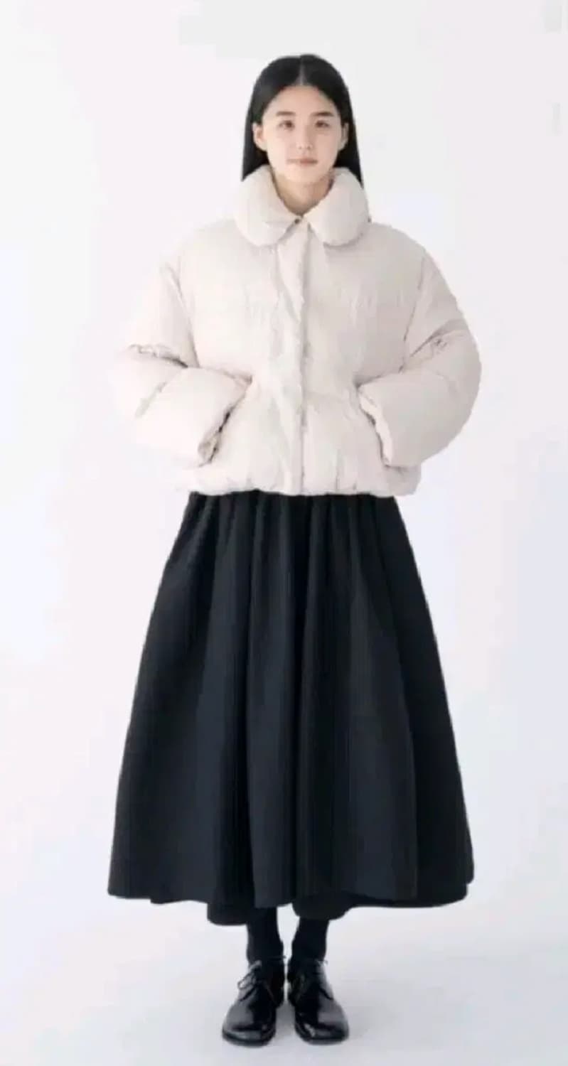 유노이아 flap pocket goose down jumper 상품이미지5