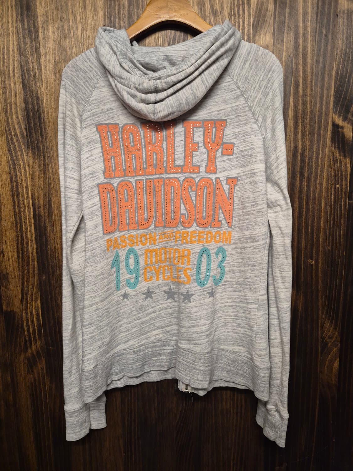 HARLEY DAVIDSON PRINTING HOODIE ZIPUP  상품이미지3