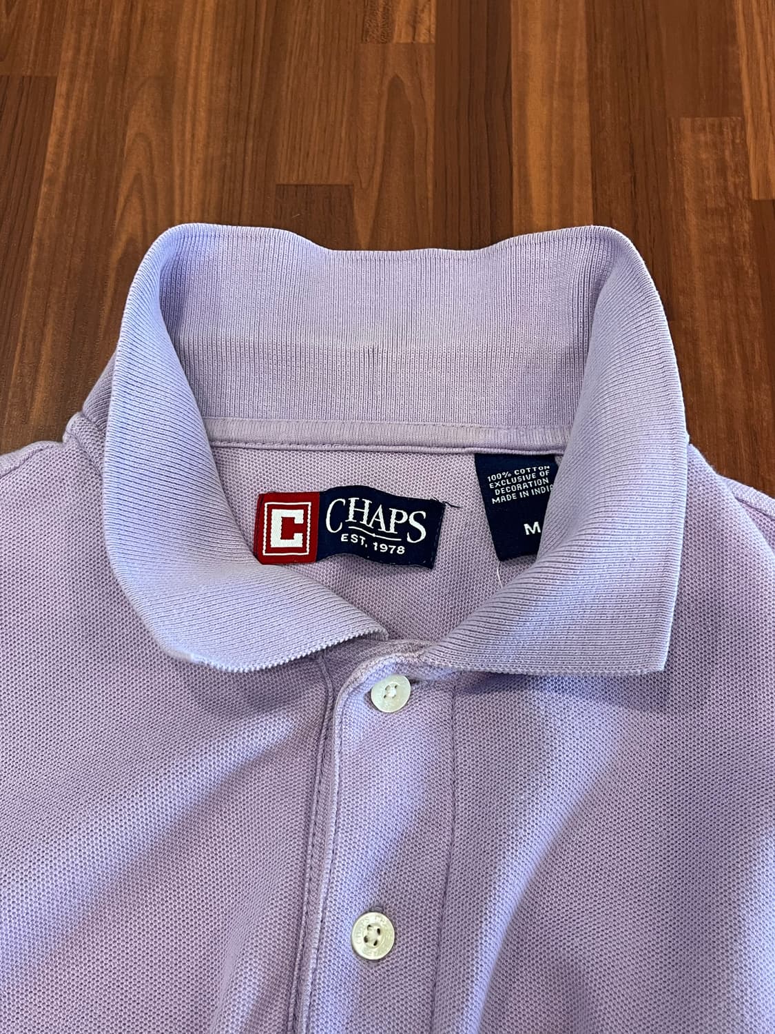 Chaps RL 챕스 랄프로렌 카라티 pk 반팔 티셔츠 (purple) 상품이미지7