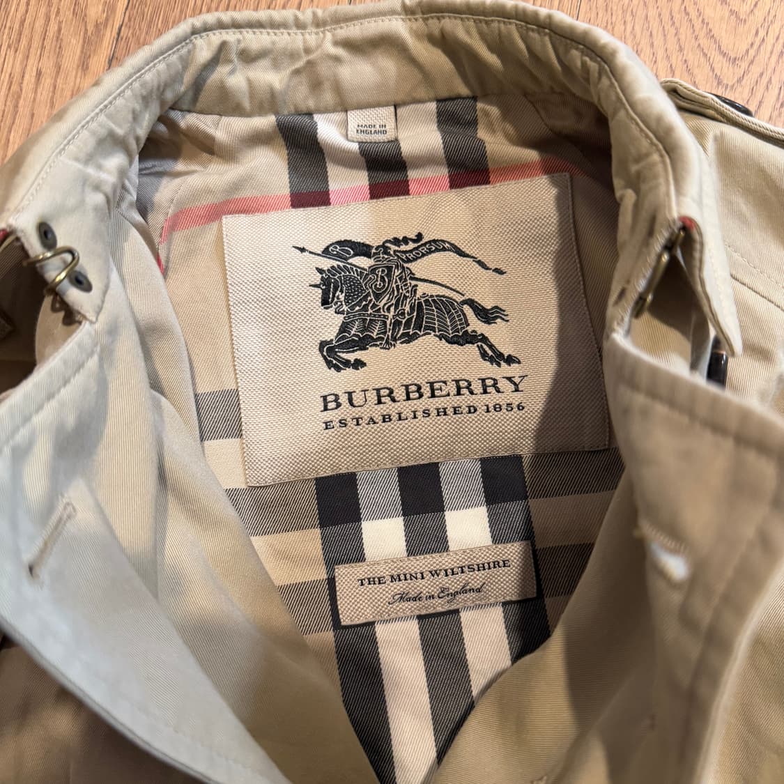 버버리 칠드런 트렌치 코트  상품이미지3