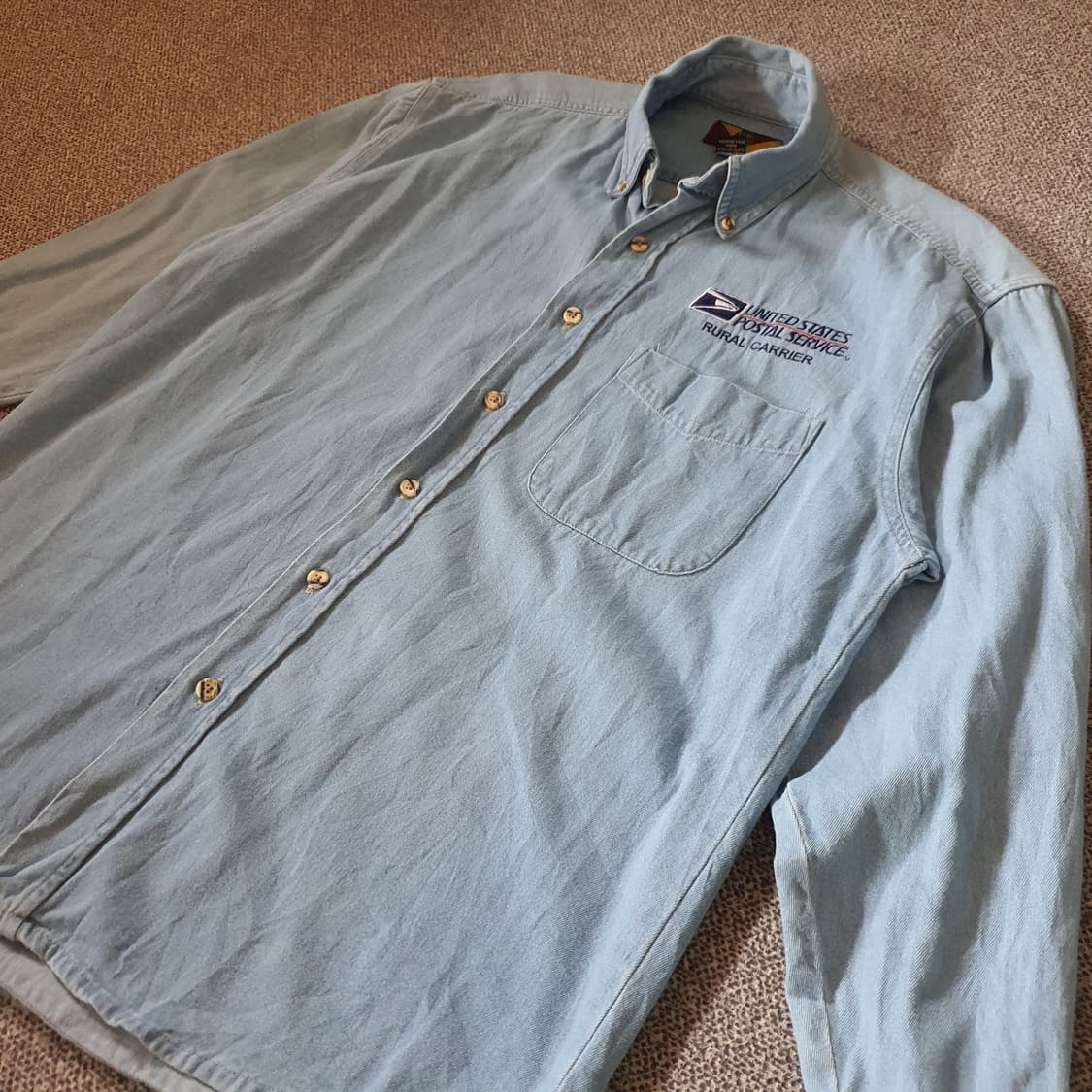 미국 수입 데님 셔츠 no.67 상품이미지2