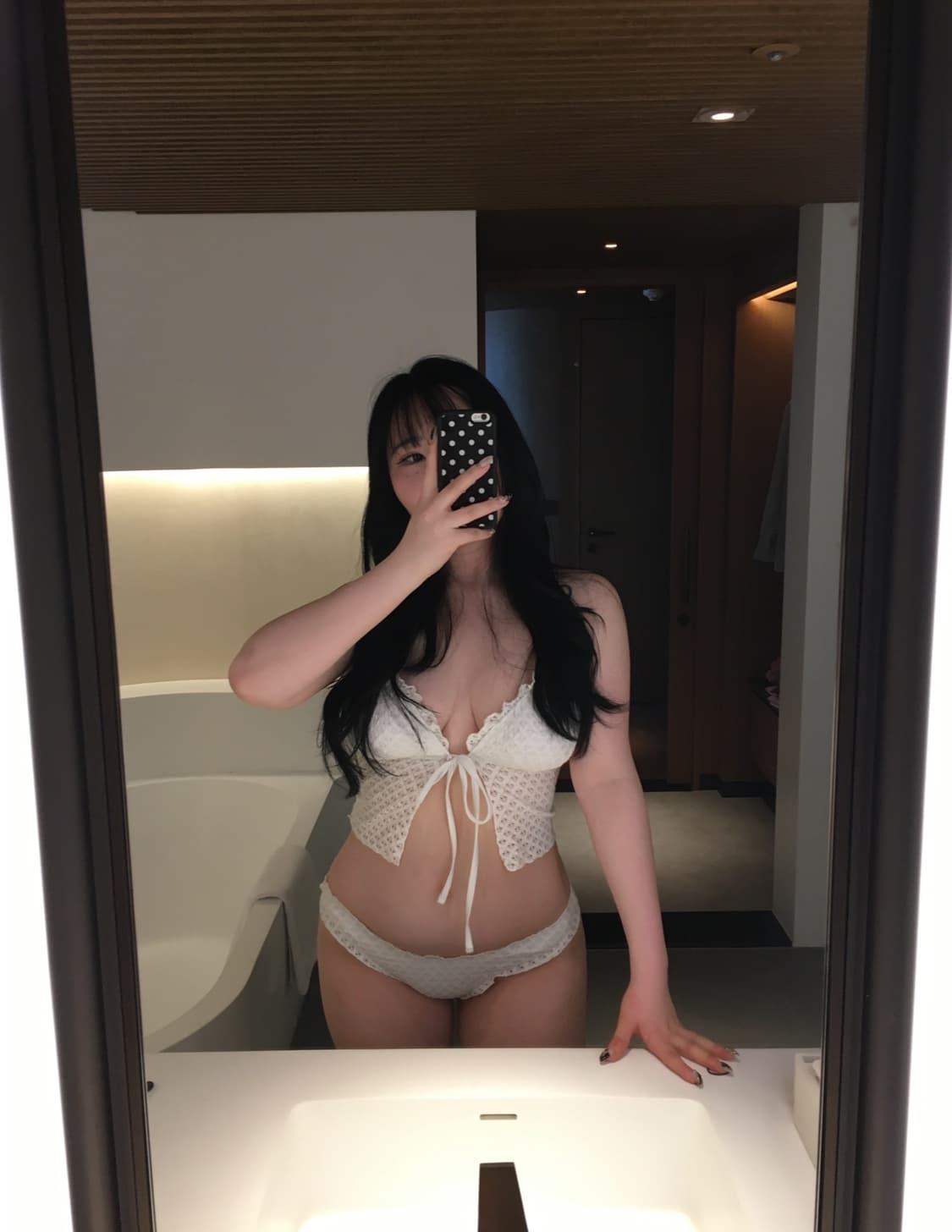 레이스 펀칭 비키니  상품이미지1