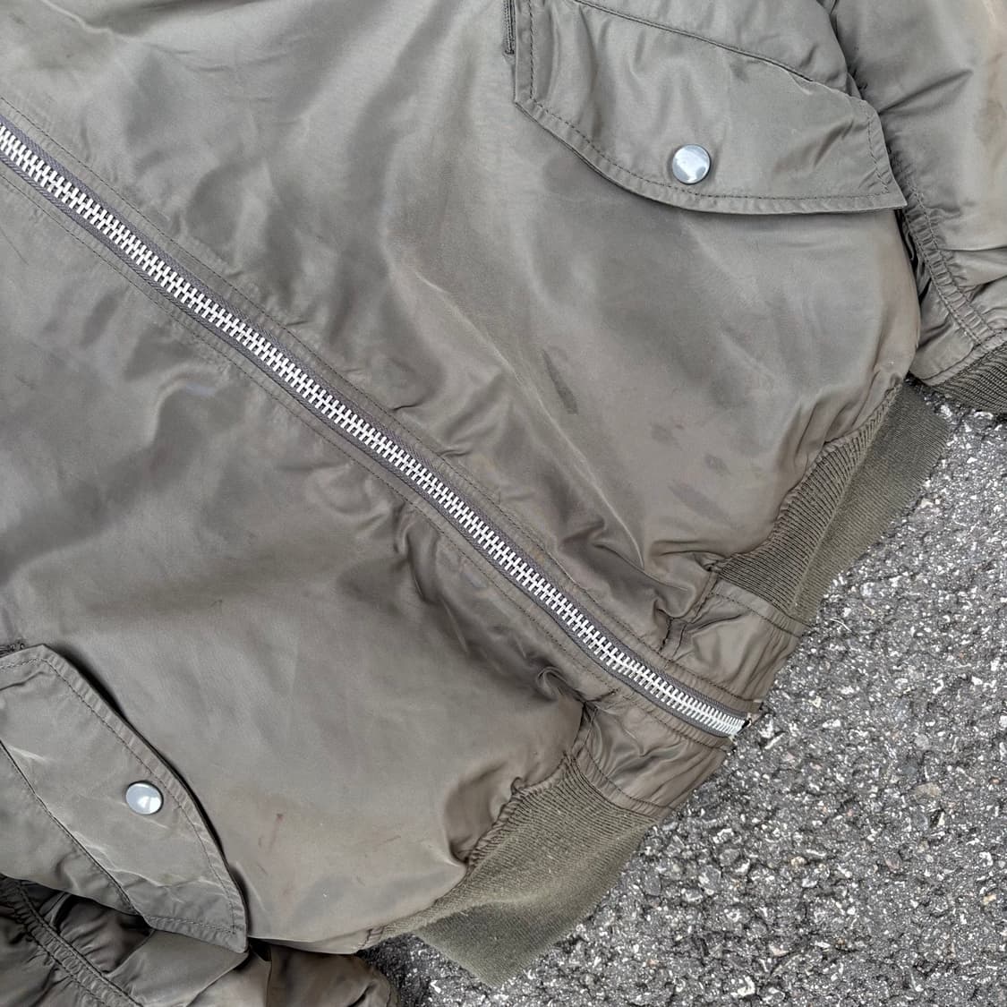 90년대 미국 알파 인더스트리 ma1 상품이미지4