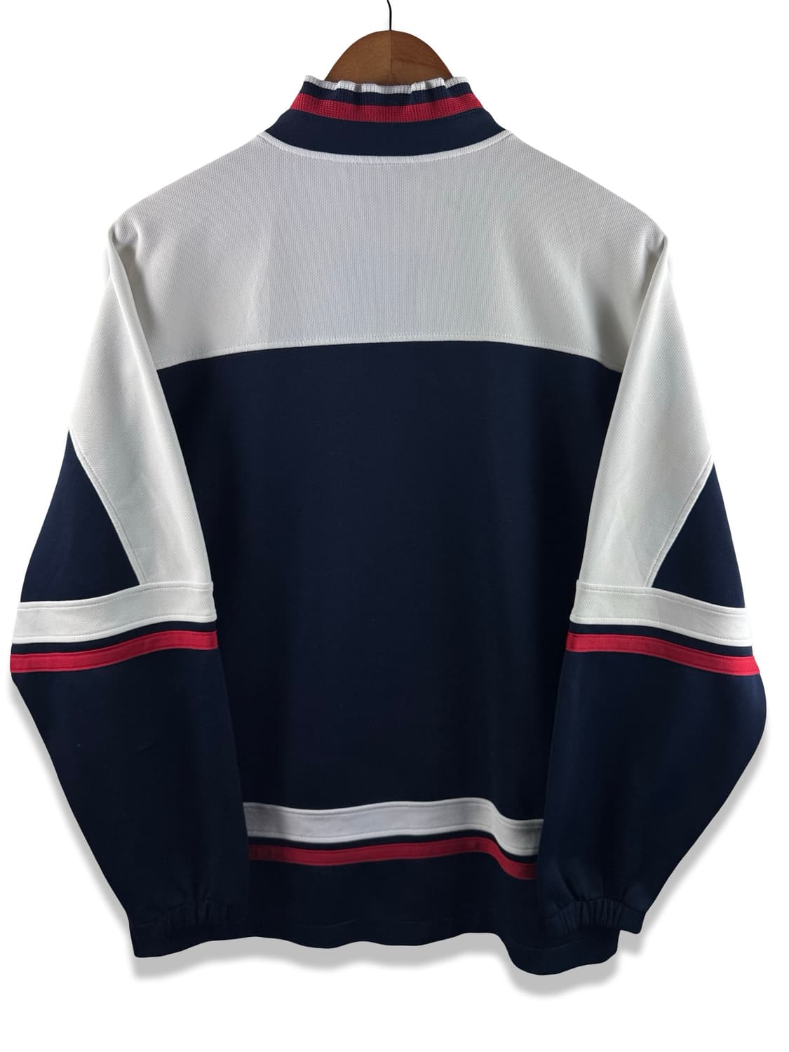 00S NIKE 일본생산 네이비화이트 트랙탑져지2913 상품이미지2