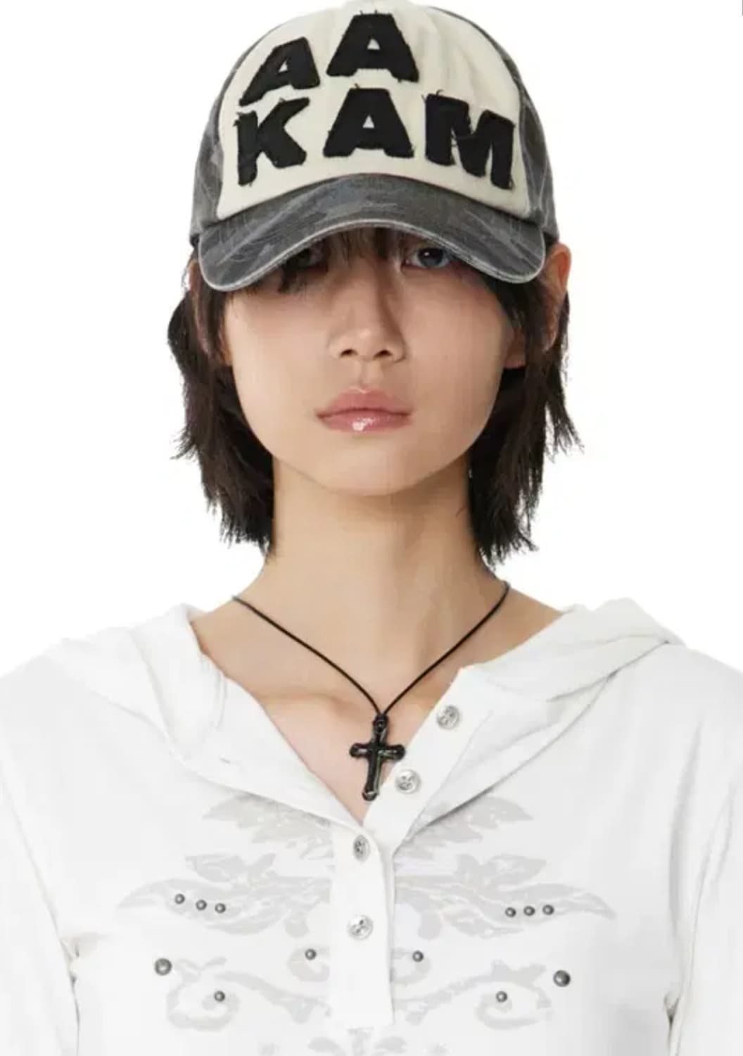 아캄 카모 볼캡 Camouflage Patch Cotton BallCap 상품이미지2