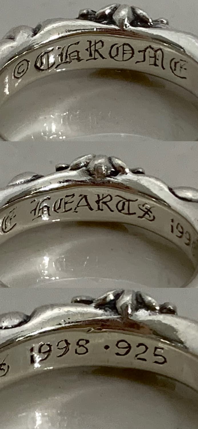 [US 4.5] 크롬하츠 sbt 링 반지 실버  상품이미지5