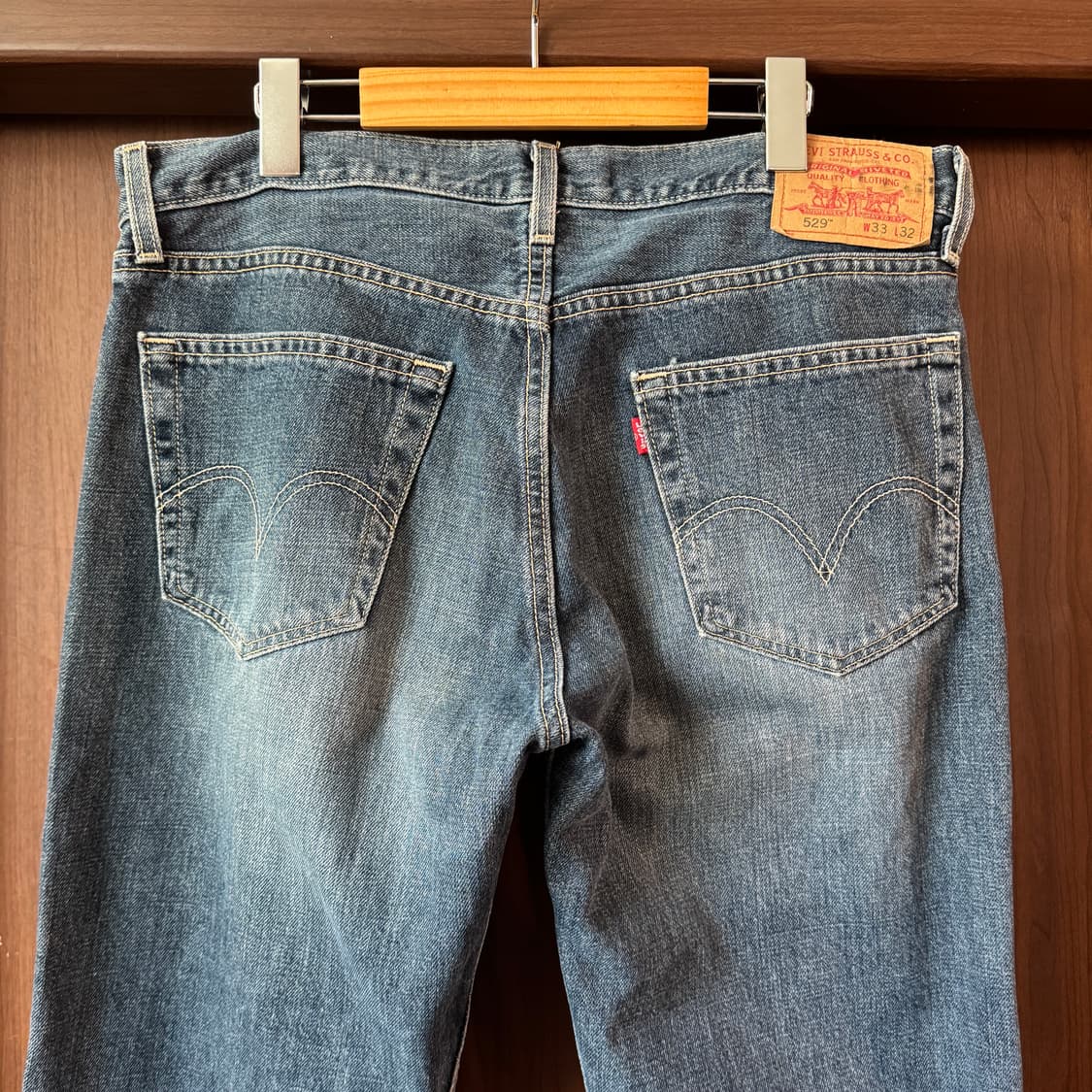 00S 리바이스 529 W33 Made in USA 상품이미지7