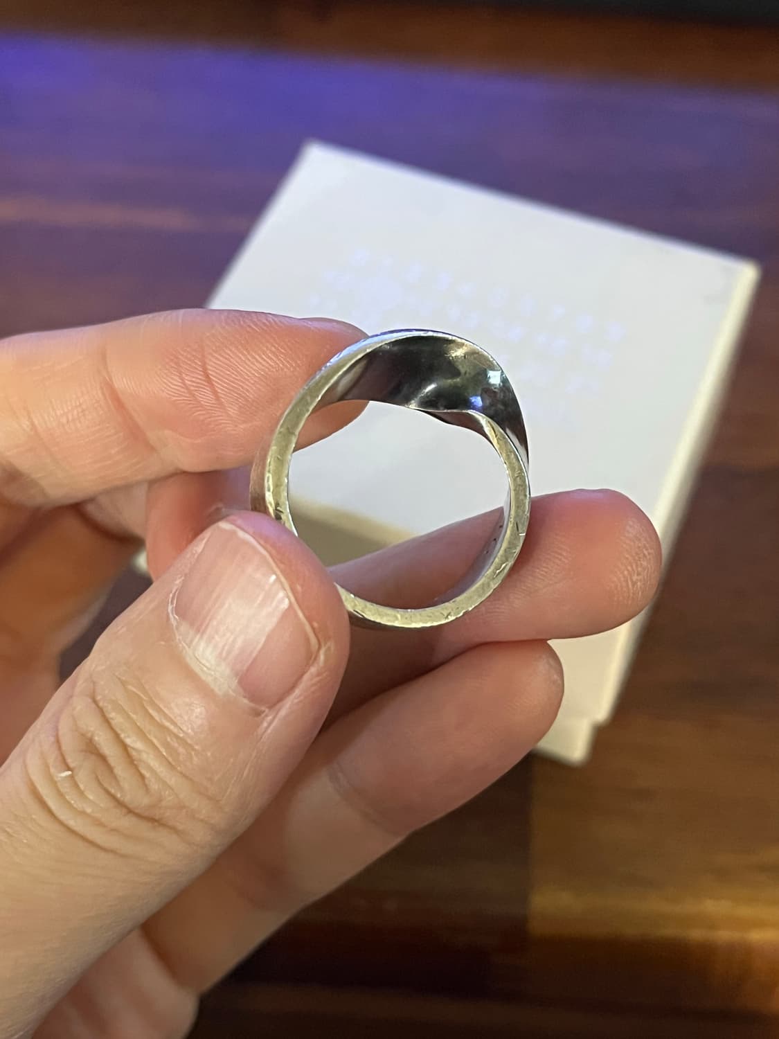 Margiela Twisted Ring 마르지엘라 트위스트 링 S 상품이미지4