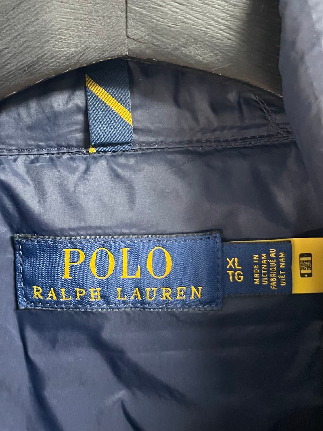 폴로 랄프로렌 네이비 경량 조끼패딩 (on.184) 상품이미지4