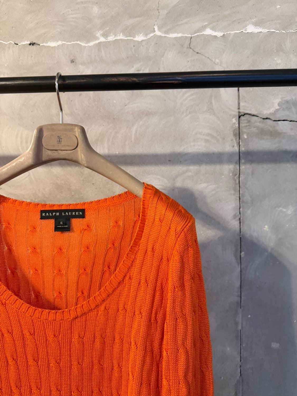 랄프로렌 블랙라벨 100% 실크 니트 탑 55~66 상품이미지3