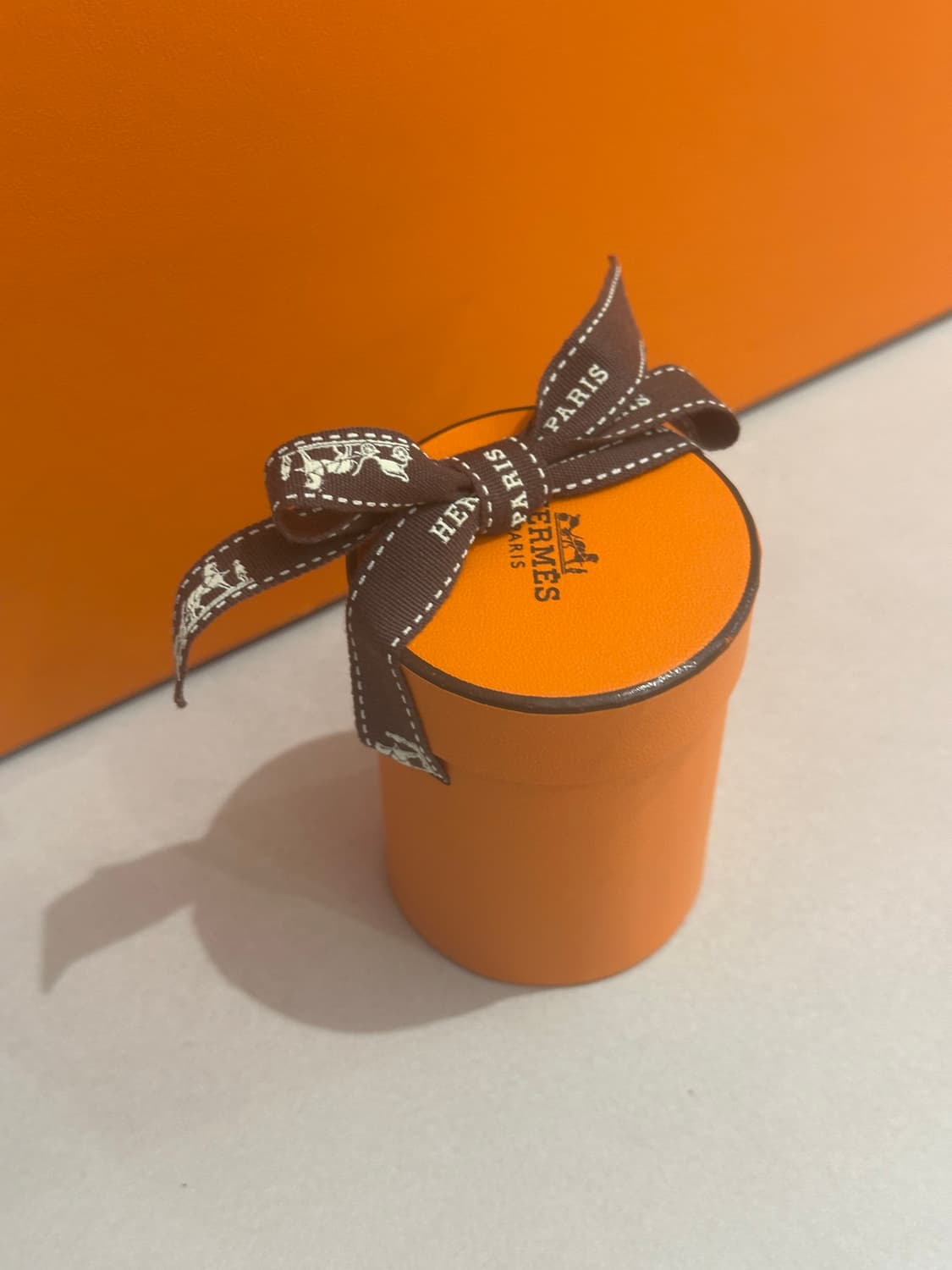 에르메스 트윌리 스카프 오렌지 (새상품) 상품이미지4