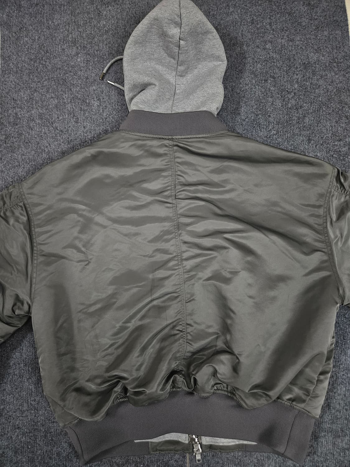 인터섹션 디테처블 후드 MA-1 항공점퍼 상품이미지3