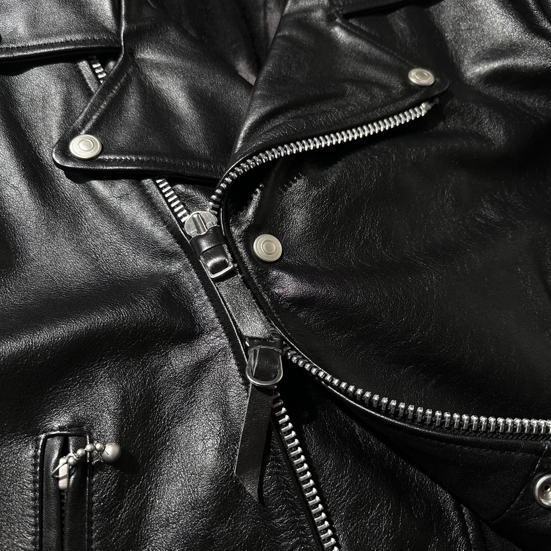 디아프바인 스티어 하이드 레더 죠니 라이더 자켓 상품이미지6