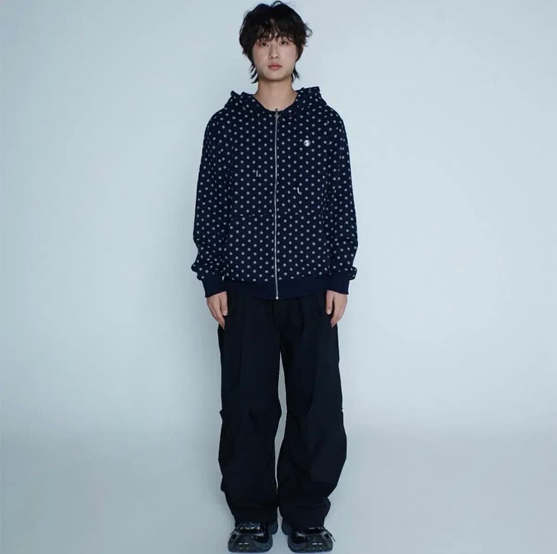 에노시 APR8 Original DOT HOODIE ZIP-UP 상품이미지4