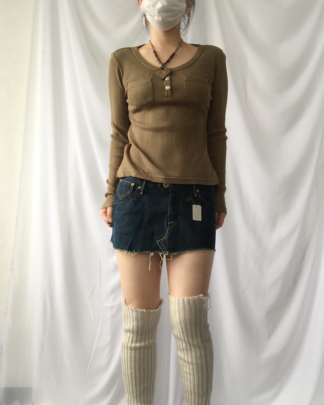 Levis denim mini skirt 상품이미지5
