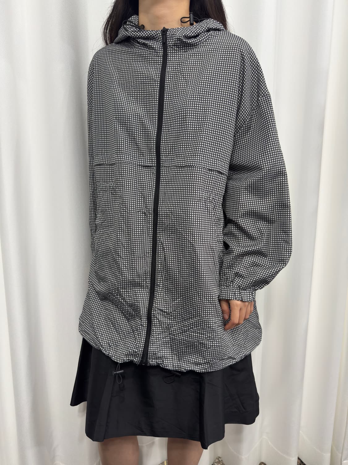 check hood jacket 상품이미지3