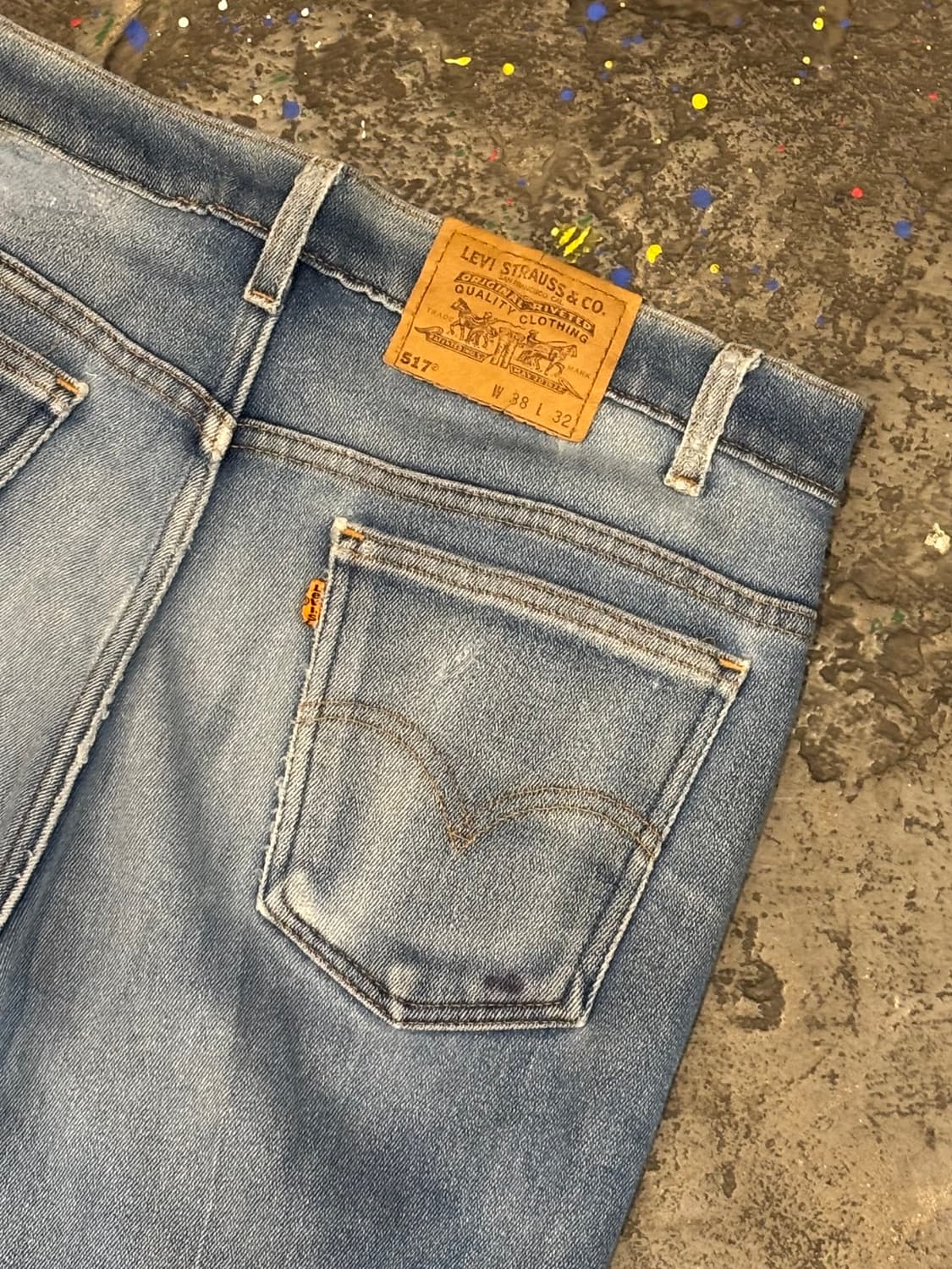 리바이스 517 부츠컷 오렌지탭 상품이미지10