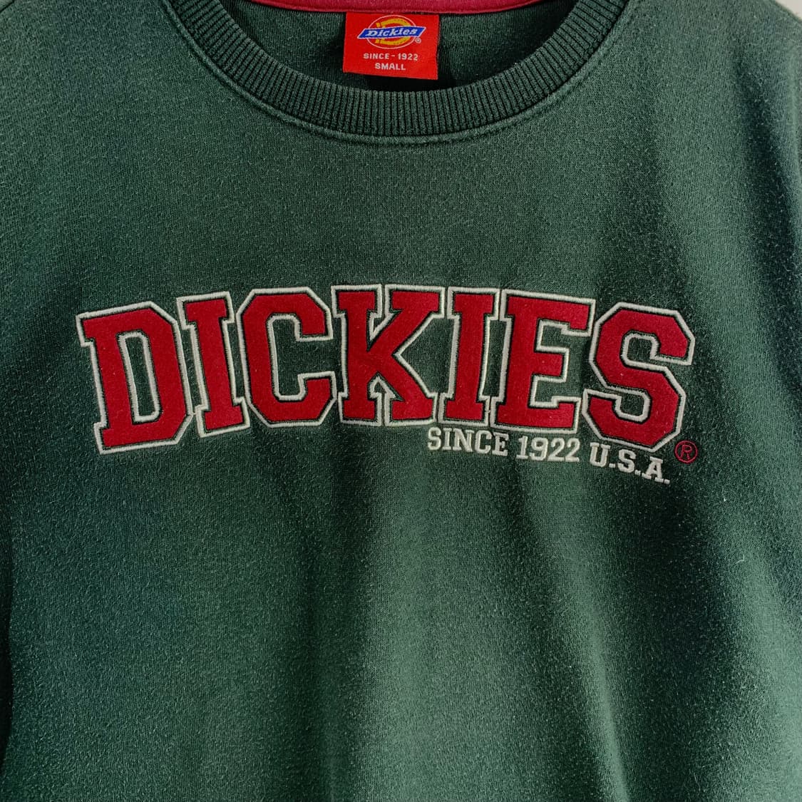 디키즈 y2k 와투케 그린 맨투맨 상품이미지4