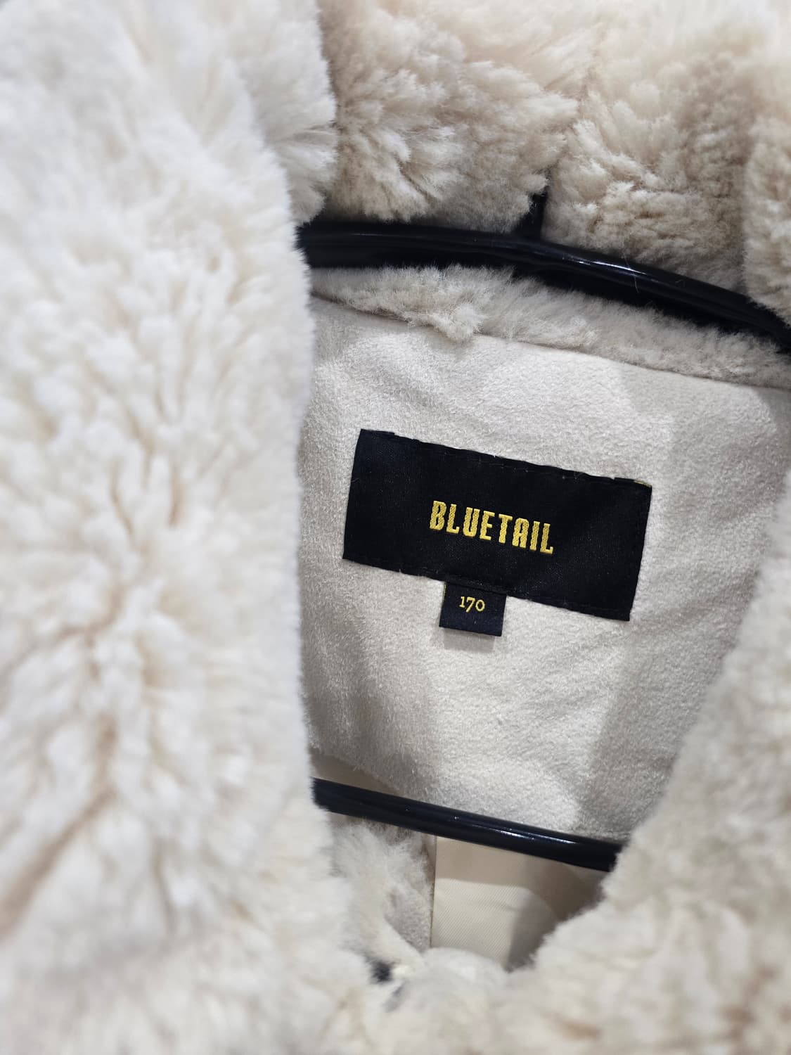 BLUETAIL 아이보리 뽀글이 자켓 상품이미지2