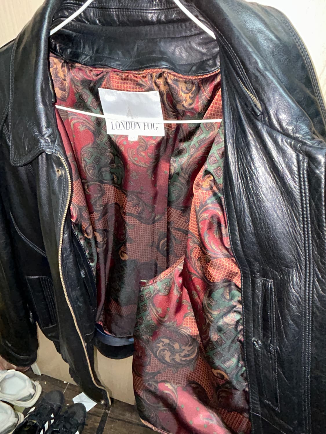 런던포그 양가죽 블루종 자켓 105  상품이미지4