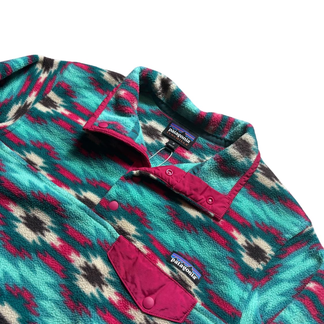 파타고니아 아즈텍 여성용 신칠라 플리스 스냅티 상품이미지2