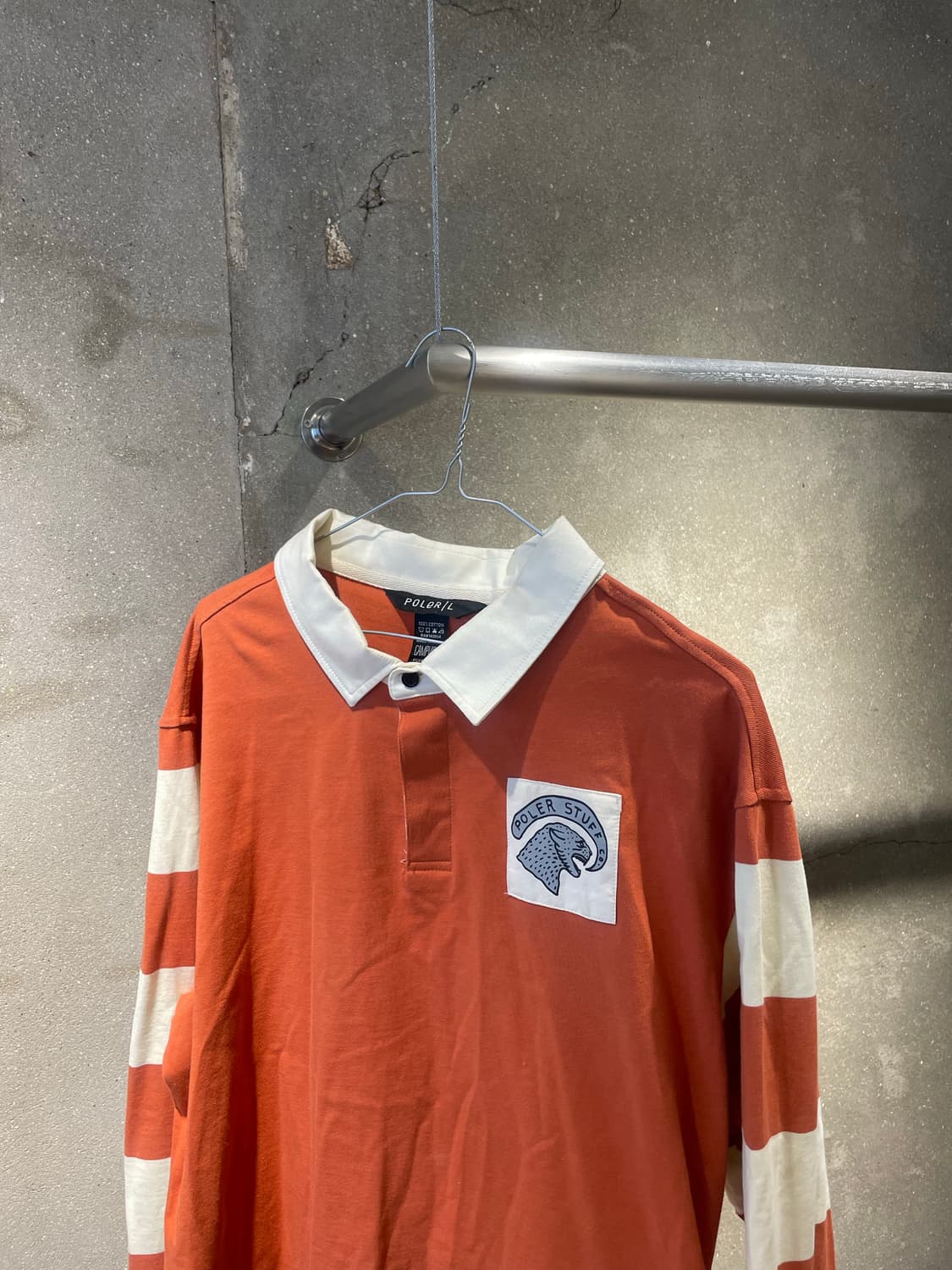 poler 일본 럭비티 주황  상품이미지4