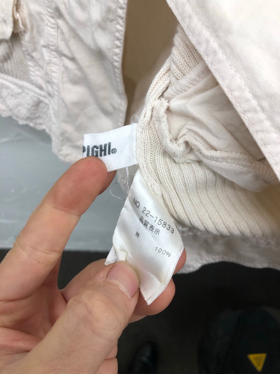 respighi 그런지 코튼 블레이저 상품이미지3